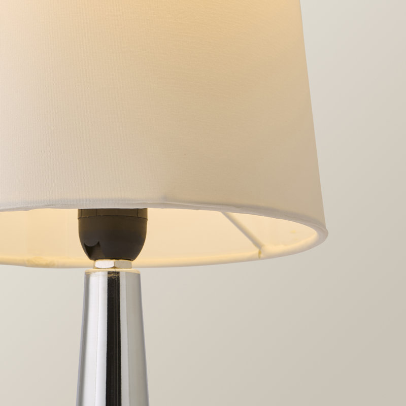 Riorita Metal Table Lamp, Blush Pink, Matt Black, No