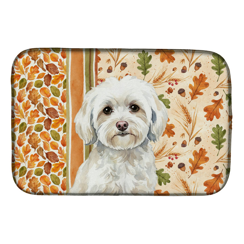 Tapis de séchage White Havanais Heirloom