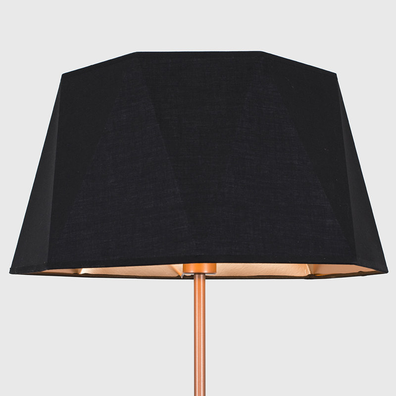 Bekbele 149cm Traditional Floor Lamp, Copper, Yes