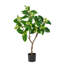 4 pi. Arbre artificiel fleur de pamplemousse