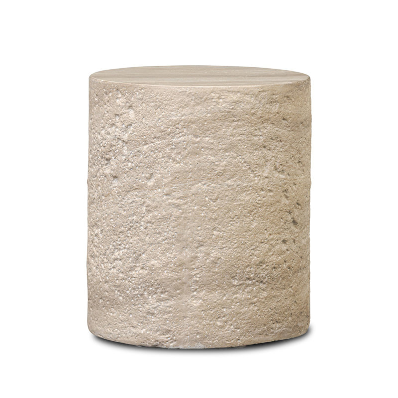 Ettis Outdoor Round Side Table