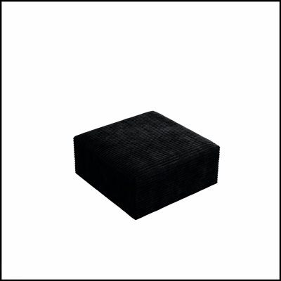 Repose-pieds élégant et confortable avec rangement dissimulé, parfait pour la vie moderne et les sièges supplémentaires