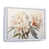 Cadre flottant blanc