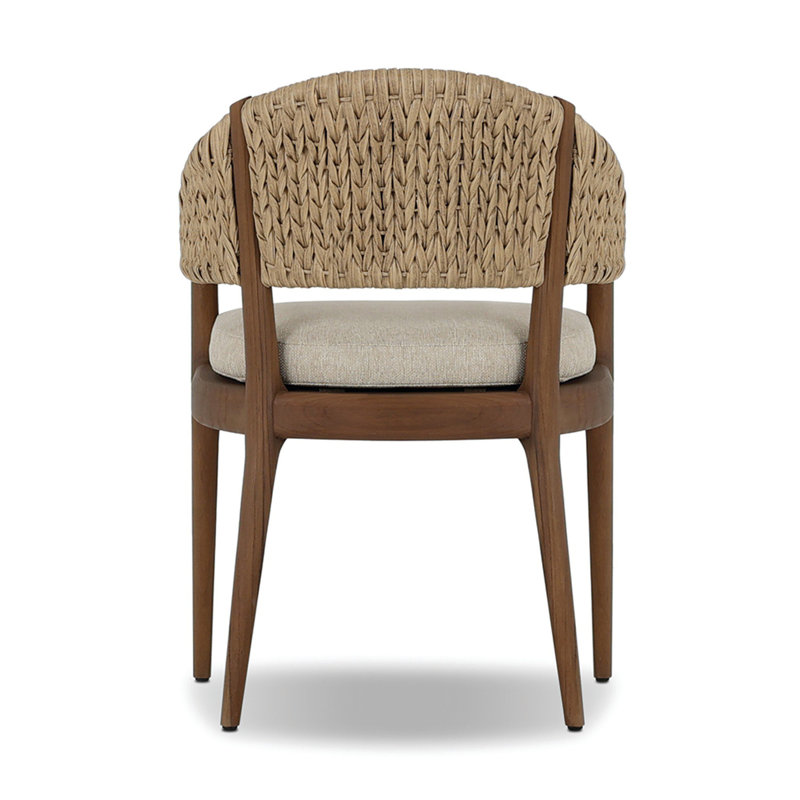 Atwood Outdoor Teak Dining Armchair