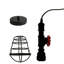 Lufkin 1 - Light Black Bulb Pendant
