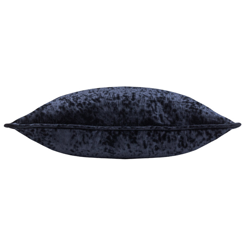 Ripple Square Throw Cushion, Black