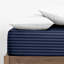 Premium Stripe Fitted Sheet - Deep Pocket, Wrinkle-Free, Ultra Soft Microfiber Bed Sheet-1313049511-1313049500