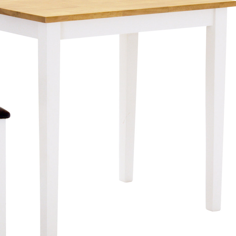 Rose Rubberwood Solid Wood Dining Set