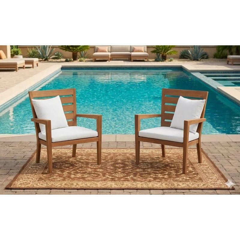 Kwila Outdoor Teak Lounge Chair