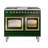 ILVE Nostalgie II Series Noblesse 40 inch Dual Fuel Range with 6 Sealed Burners, Griddle (Glass Door)-103962065-103962071