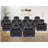 36.2" Wide Modern Upholstered Padded Arm Power Controlled Recliner Home Theatre Seating With Storage (Set of 10)