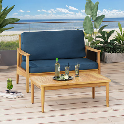 Causeuse + table basse