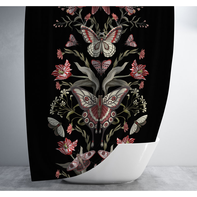 Rideau de douche Floral