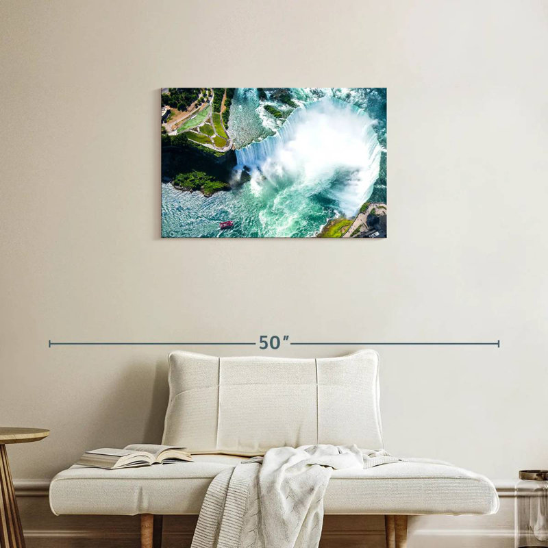Alvord Niagara Falls d'en haut, H 20 po x l 30 po