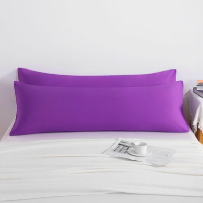 Ensemble de taie d'oreiller pour le corps, taie d'oreiller pour le corps en microfibre, fermeture à enveloppe - NTBAY