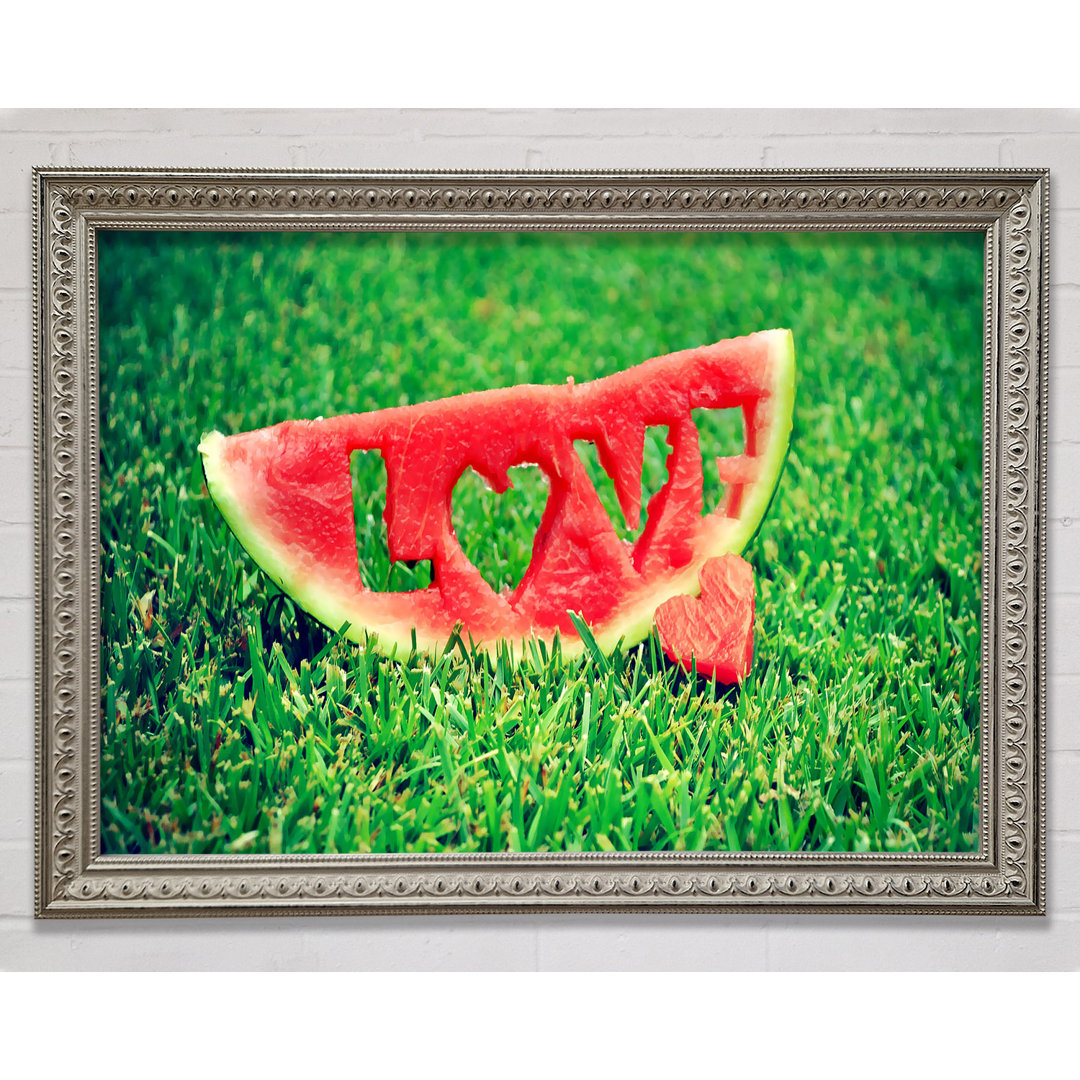 Liebe Wassermelone - Druck