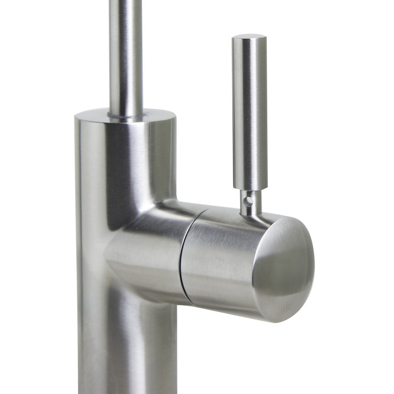 Distributeur d'eau froide, Acier inoxydable brossé