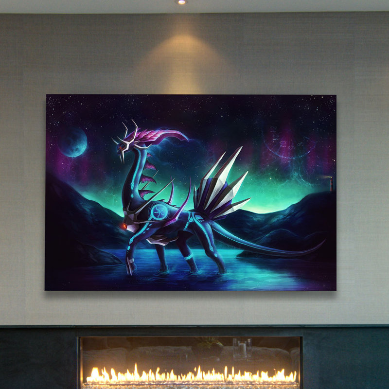Dialga by Jonas Jödicke - Wrapped Canvas Print, 30 cm H x 46 cm W