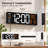 16" Large Digital Wall Clock with Remote