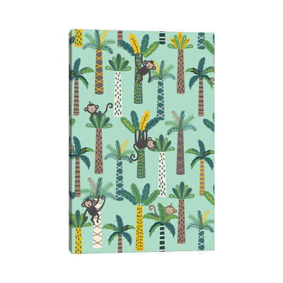 «Little Monkey IV» par Caroline Alfreds - impression d'art graphique