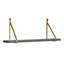 Tablette flottante en bois/métal Reedsburg-1104549693