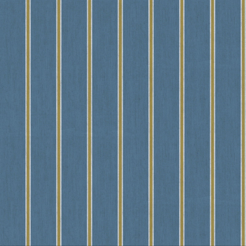 Dashae 10.05m x 53cm Textured Matte Paste the Wall Wallpaper Roll, Blue