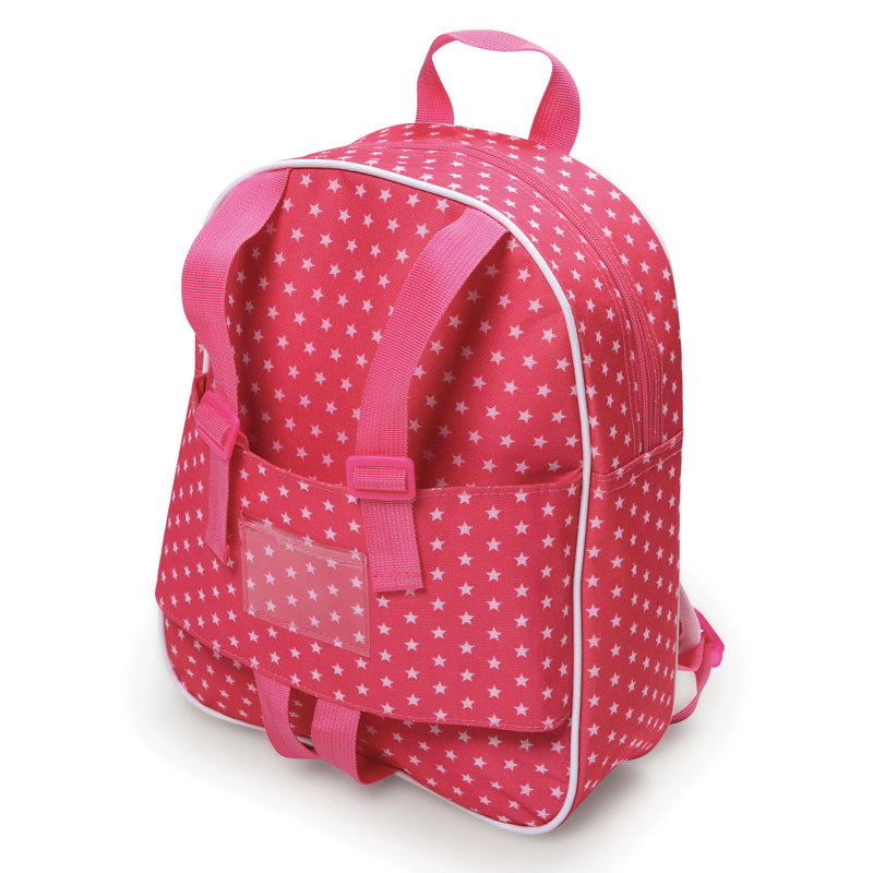 Star Pattern Doll Travel Backpack