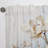 White And Gold Magnolia Petal Serenity I - Magnolias Floral Room Darkening Curtain - 1 Panels-107567391