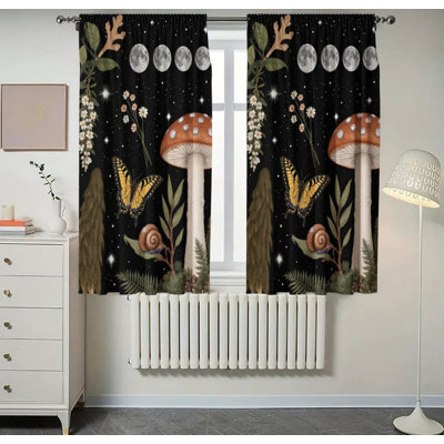 Ensemble de rideaux occultant Night Garden 2，28 × 40