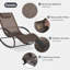 Méridienne inclinable de 66,4 po Genaro-86161824