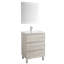 Ensemble de meuble-lavabo simple 23" avec miroir mcphail Jasso