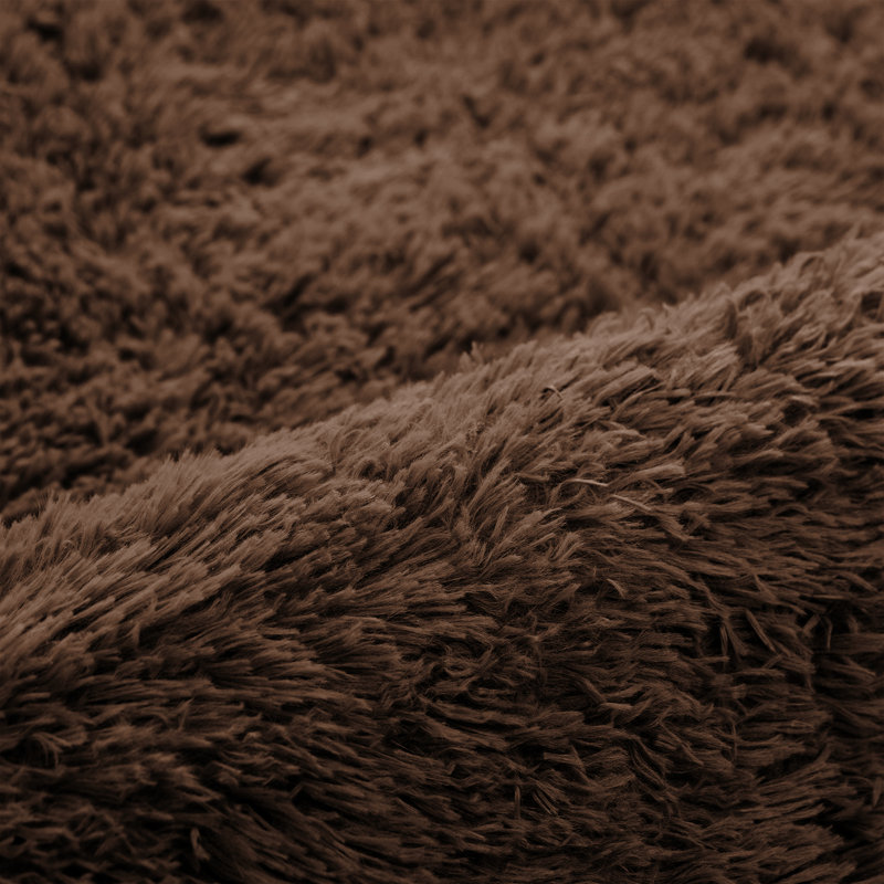Talethia Standard Shag Area Rug, Rectangle 50 x 80 cm