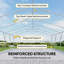 Stable Car Tent Shelter,Heavy Duty Carport,Garage Car Canopy