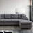 Upholstered 96.06'' Sofa & Chaise-1727233866
