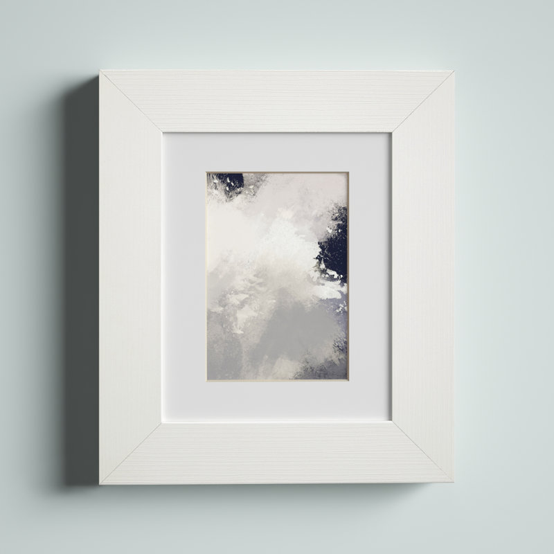 Cadre pour photo simple Pekalongan, 16 po x 20 po emmêlé à 11 po x 14 po, Blanc