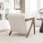 Bula Solid Wood Upholstered Armchair-1990212433