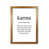 Honey Oak Frame