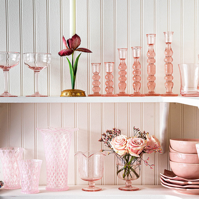 Provence 5.5" Hurricane, Blush