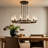 Andrade 12-Light Dimmable Metal Wagon Wheel Chandelier-843238403