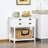 HOMCOM Coffee Bar Cabinet, Sideboard Buffet Cabinet, Kitchen Cabinet With 4 Drawers And Slatted Bottom Shelf For Kitchen, Living Room-741676568