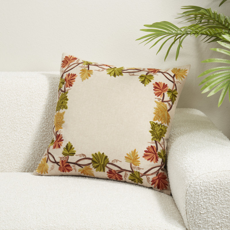 Coussin en polyester Golden Grove, Polyester, Rectangle H 12 po x l 20 po