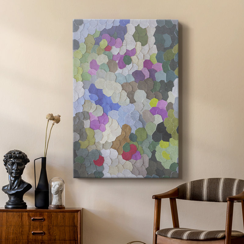Jardin Monaco Hill - galerie Cavas sur mesure, H 18 po x l 12 po