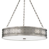 Gaines - 6 Light Pendant - Historic Nickel Finish