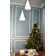 Laurens 3 - Light White/Metallic Gold LED Cluster Pendant