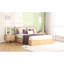 Lit plateforme en bois avec rangement 2 tiroirs sous le lit-130429122