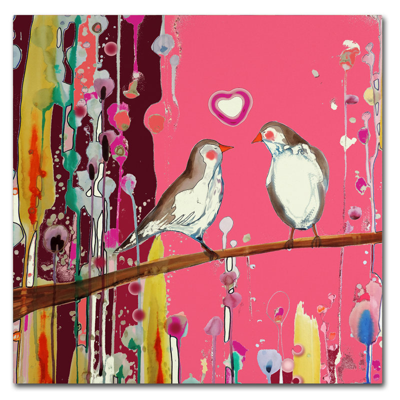 Breagh «Valentin 2», reproduction d'impression sur toile tendue, H 18 po x l 18 po