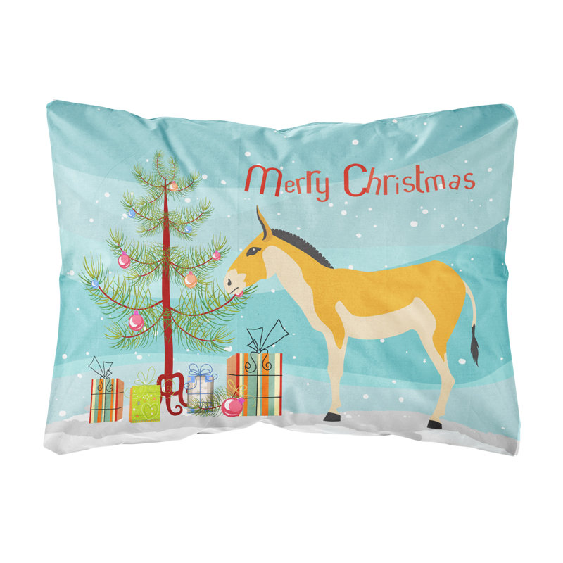  Coussin Turkmenian Kulan Donkey Christmas