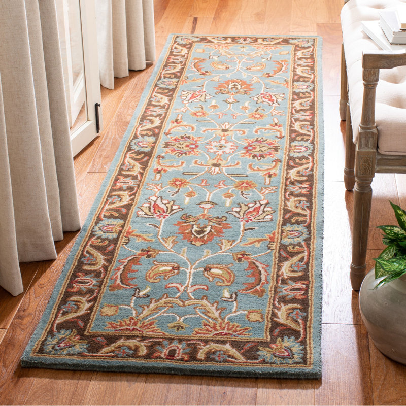 Cranmore Hand Tufted Wool Traditional Rug, Runner 2'3" x 10'