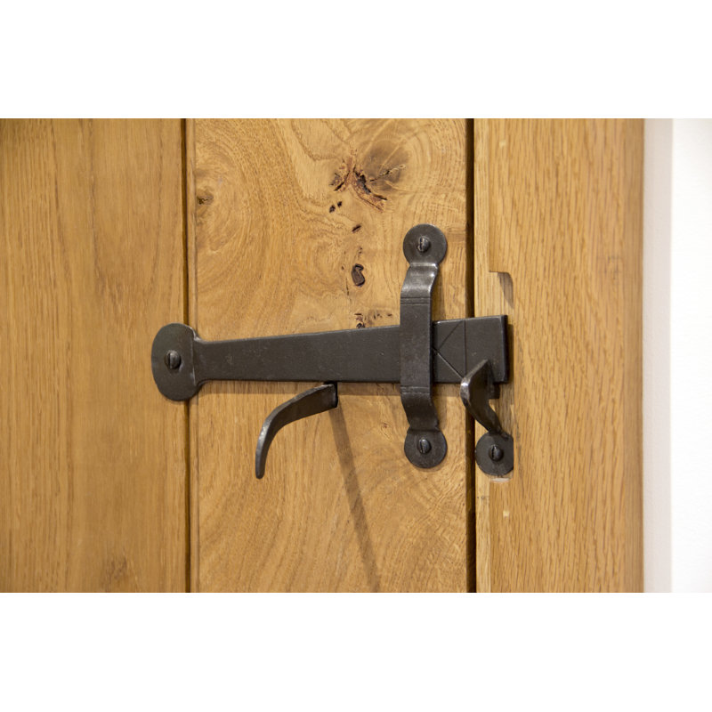 Bean Medium Thumb Latch, 21cm H x 19cm W x 17.4cm D, Beeswax