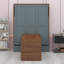 Lit escamotable avec bureau escamotable Murphy-663270543
